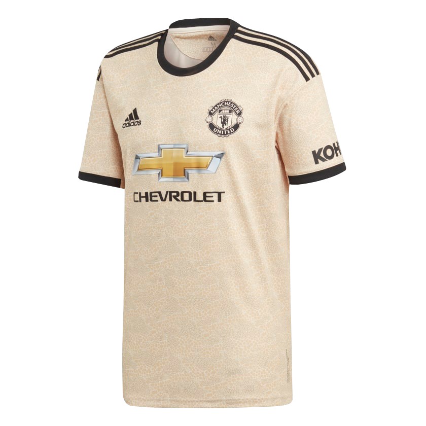 Camiseta Manchester United Replica Segunda Ropa 2019/20 Amarillo